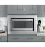 GE Microwave Optional 27" Built-In Trim Kit - Stainless Steel (JX9152SJSS)