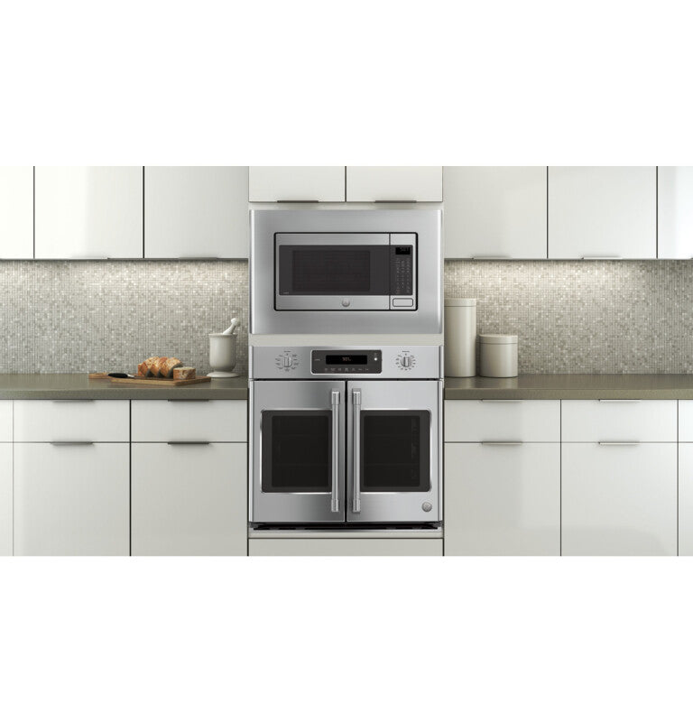 GE Microwave Optional 27" Built-In Trim Kit - Stainless Steel (JX9152SJSS)