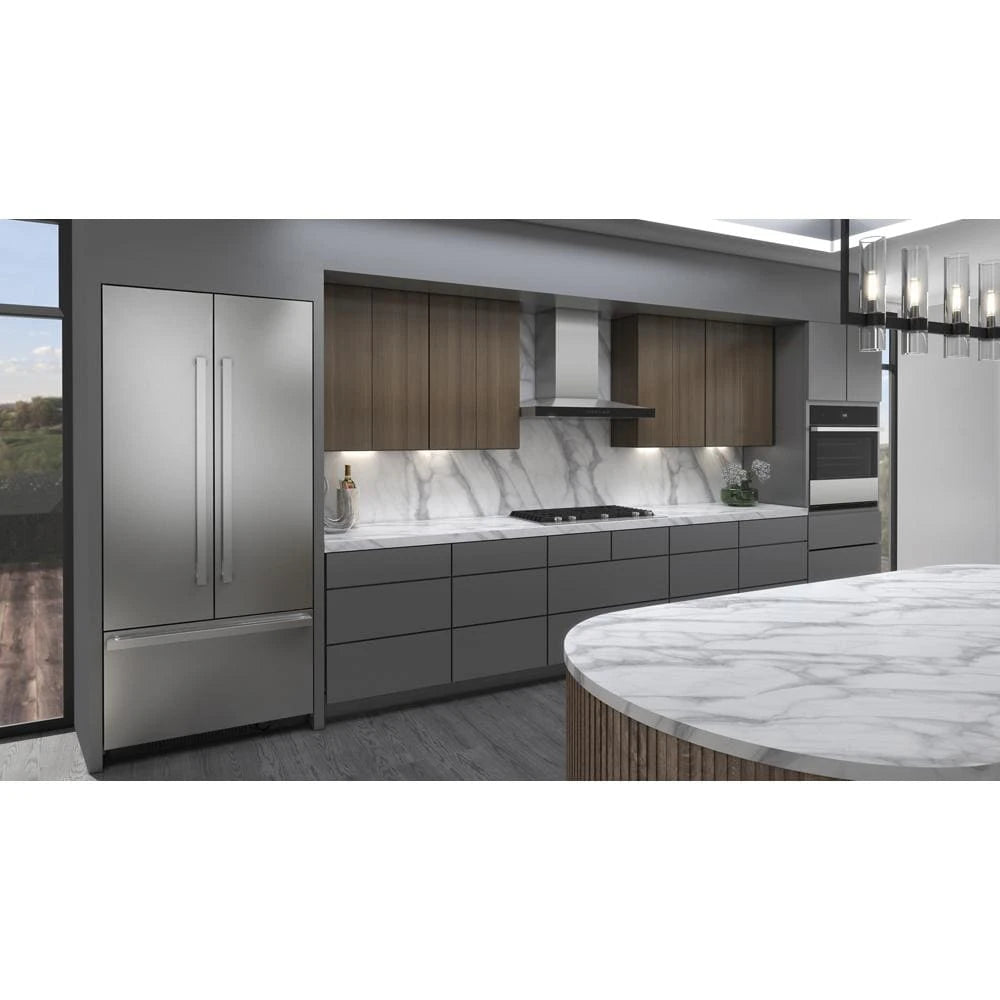 JENNAIR  Lustre Stainless 36" Pyramid Style Canopy Wall Hood - Stainless Steel (JXW8536HS)