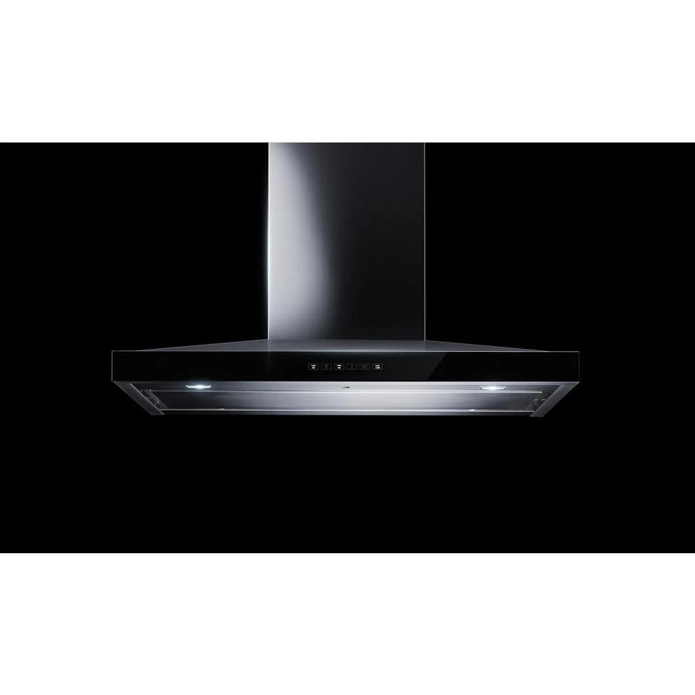 JENNAIR  Lustre Stainless 36" Pyramid Style Canopy Wall Hood - Stainless Steel (JXW8536HS)