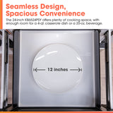 Sharp  24 In. 1.2 Cu. Ft. 950w Easy Open Stainless Steel Microwave Drawer - Stainless Steel (KB6524PSY)