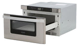 Sharp  24 In. 1.2 Cu. Ft. 950w Easy Open Stainless Steel Microwave Drawer - Stainless Steel (KB6524PSY)