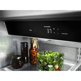 KitchenAid 20.9 Cu. Ft. 36" Width Built-In Stainless Bottom Mount Refrigerator with Platinum Interior Design - Stainless Steel (KBBL306ESS)