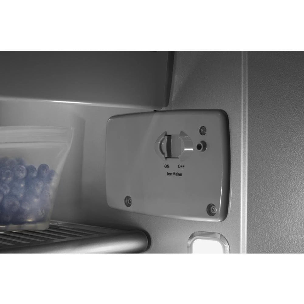 KitchenAid  29.4 Cu. Ft. 48" Built-In Side-by-Side Refrigerator with Ice and Water Dispenser - Stainless Steel (KBSD708MSS)