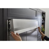 KitchenAid  29.4 Cu. Ft. 48" Built-In Side-by-Side Refrigerator with Ice and Water Dispenser - Stainless Steel (KBSD708MSS)