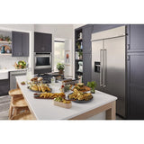 KitchenAid  29.4 Cu. Ft. 48" Built-In Side-by-Side Refrigerator with Ice and Water Dispenser - Stainless Steel (KBSD708MSS)