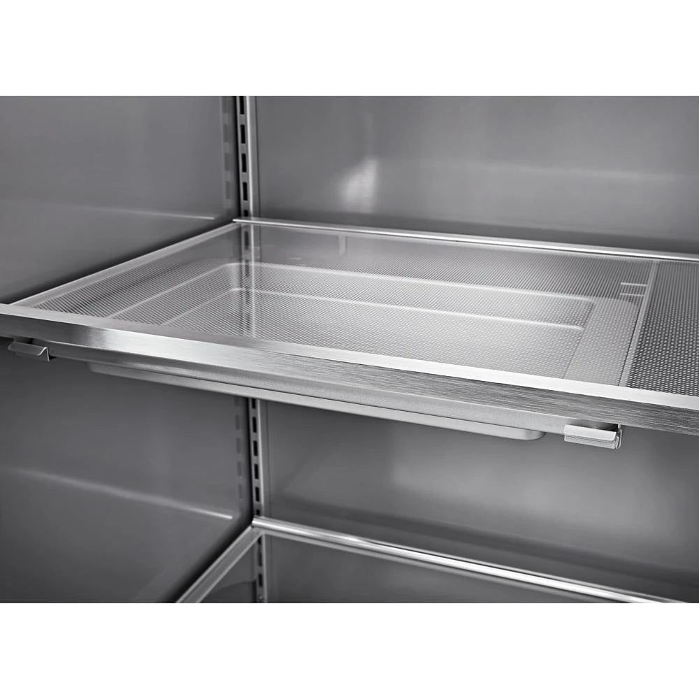 KitchenAid  29.4 Cu. Ft. 48" Built-In Side-by-Side Refrigerator with Ice and Water Dispenser - Stainless Steel (KBSD708MSS)
