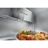 KitchenAid 29.4 Cu. Ft. 48" Built-In Side-by-Side Refrigerator with Ice and Water Dispenser - Stainless Steel (KBSD708MSS)
