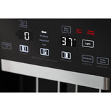KitchenAid 29.4 Cu. Ft. 48" Built-In Side-by-Side Refrigerator with Ice and Water Dispenser - Stainless Steel (KBSD708MSS)