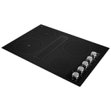 KitchenAid 30" Electric Downdraft Cooktop with 4 Elements - Black (KCED600GBL)