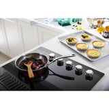 KitchenAid 30" Electric Downdraft Cooktop with 4 Elements - Black (KCED600GBL)