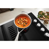 KitchenAid 30" Electric Downdraft Cooktop with 4 Elements - Black (KCED600GBL)