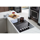 KitchenAid 30" Electric Downdraft Cooktop with 4 Elements - Black (KCED600GBL)