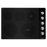 KitchenAid 30" Electric Cooktop with 5 Elements and Knob Controls - Stainless Steel (KCES550HSS)