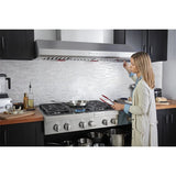 KitchenAid  48'' 6-Burner Commercial-Style Gas Rangetop with Griddle - Stainless Steel (KCGC558JSS)