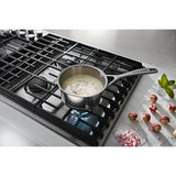 KitchenAid 36" 5 Burner Gas Downdraft Cooktop - Stainless Steel (KCGD506GSS)