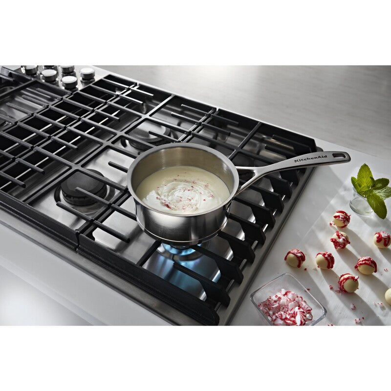 KitchenAid 36" 5 Burner Gas Downdraft Cooktop - Stainless Steel (KCGD506GSS)