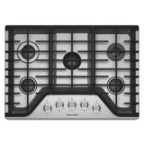 KitchenAid 30" 5-Burner Gas Cooktop - Stainless Steel (KCGS350ESS)