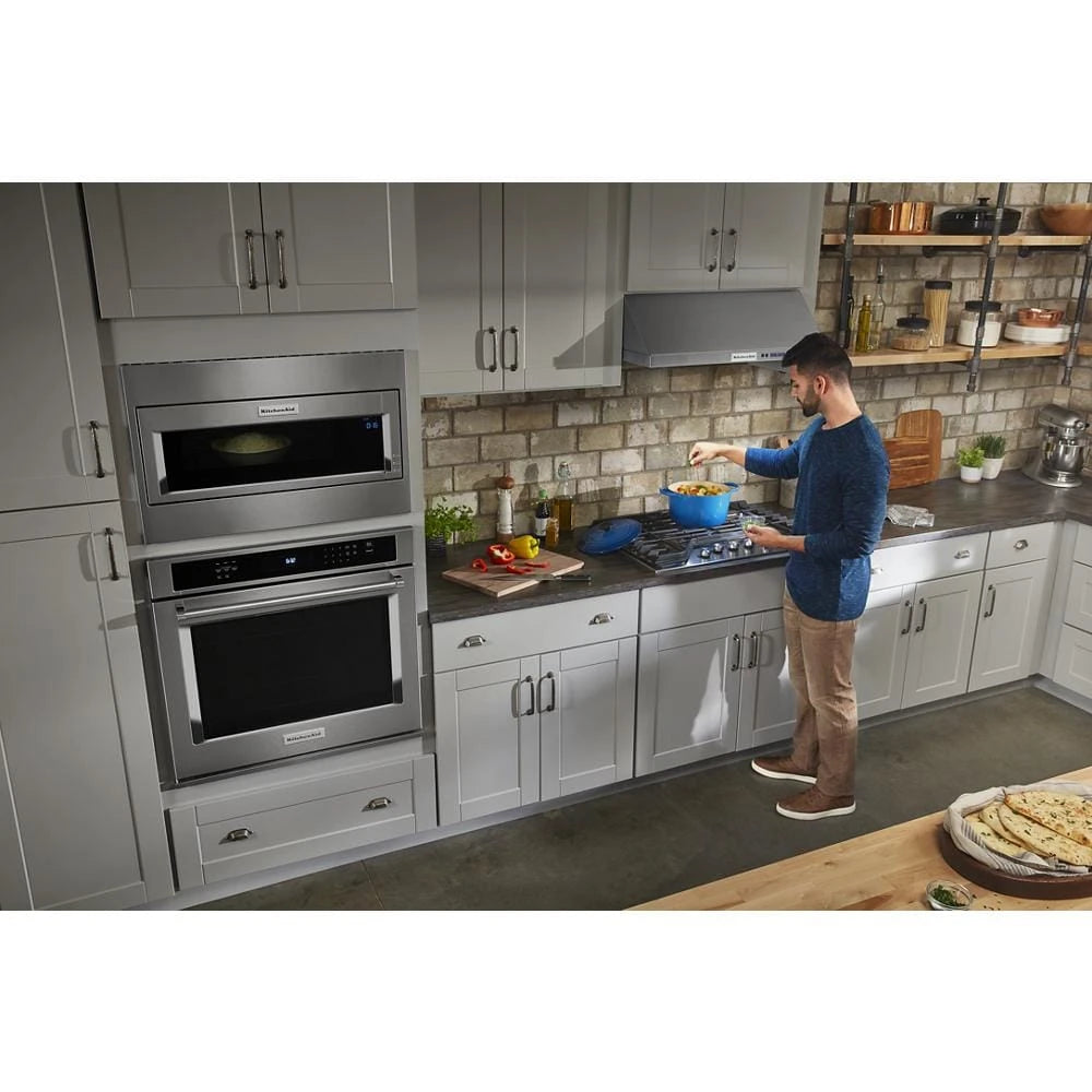 KITCHENAID  30" 5-Burner Gas Cooktop - Stainless Steel (KCGS350ESS)