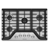 KITCHENAID  30" 5-Burner Gas Cooktop - Stainless Steel (KCGS350ESS)