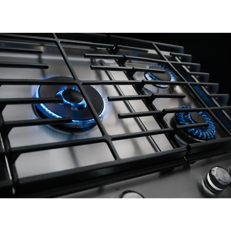 KitchenAid 30" 5-Burner Gas Cooktop with Griddle - Stainless Steel (KCGS950ESS)