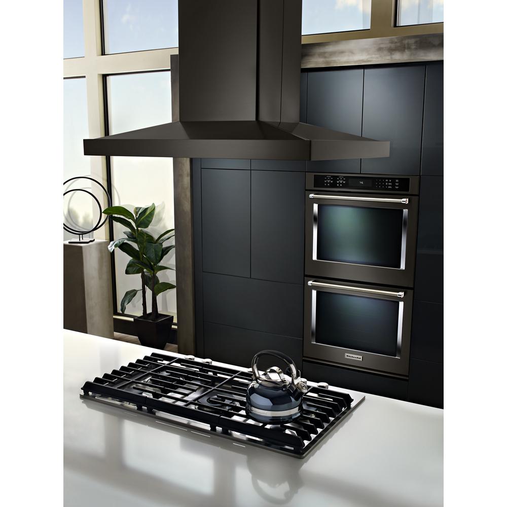 KitchenAid 30" 5-Burner Gas Cooktop with Griddle - Stainless Steel (KCGS950ESS)