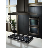 KitchenAid 30" 5-Burner Gas Cooktop with Griddle - Stainless Steel (KCGS950ESS)