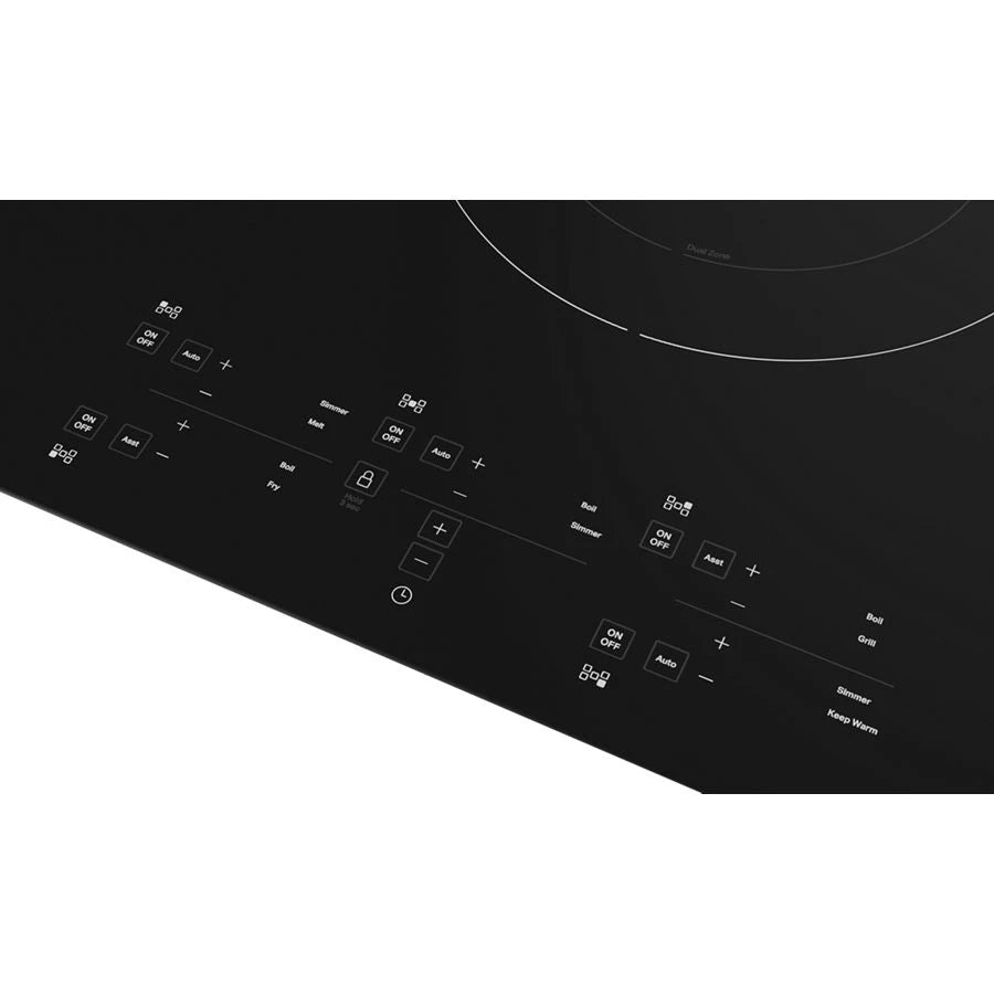 KITCHENAID  36-inch 5-element Sensor Induction Cooktop - Black (KCIG556JBL)
