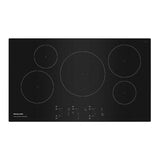 KITCHENAID  36-inch 5-element Sensor Induction Cooktop - Black (KCIG556JBL)