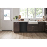 KITCHENAID 47 dBA Two-Rack Dishwasher with ProWash Cycle - Black (KDFE104KBL)
