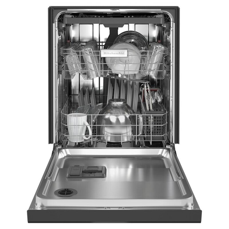 KITCHENAID 39 dBA Dishwasher with Third Level Utensil Rack - Black (KDFE204KBL)