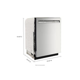 KITCHENAID 39 dBA Dishwasher in PrintShield Finish with Third Level Utensil Rack - Stainless Steel with PrintShield™ Finish (KDFE204KPS)