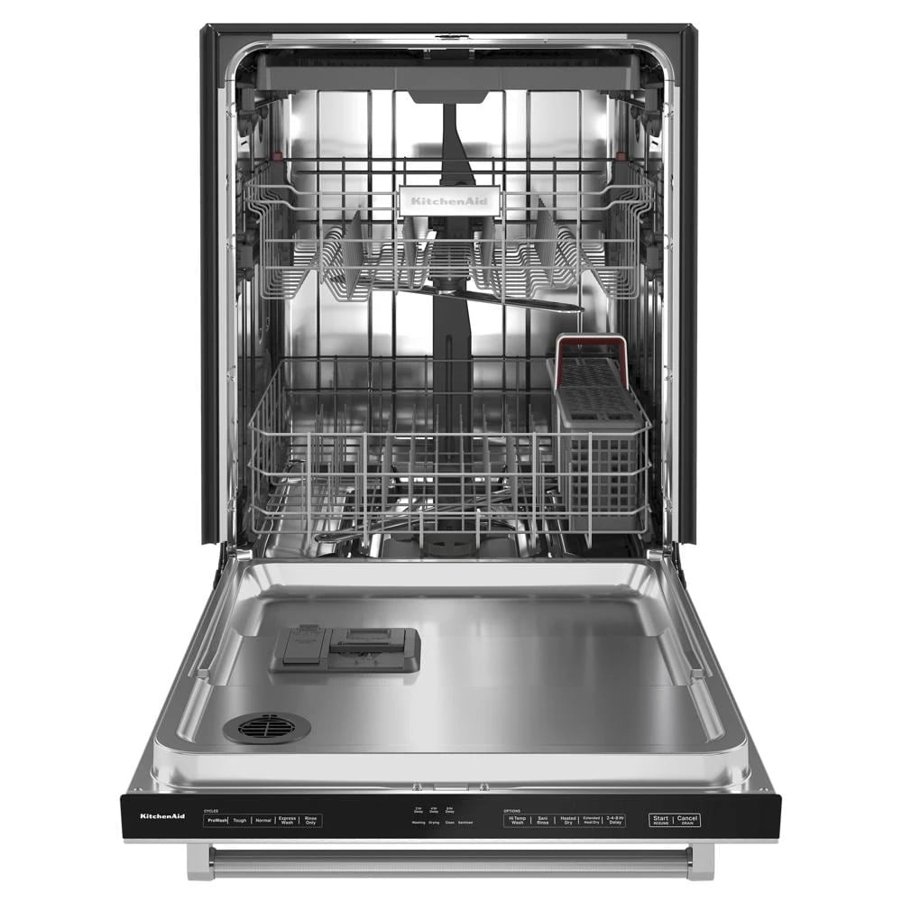 KITCHENAID  Third Level Utensil Rack Dishwasher with 30+ Total Wash Jets, 39 dBA - Stainless Steel with PrintShield™ Finish (KDTE204KPS)