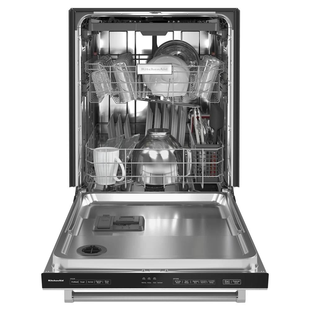 KITCHENAID  Third Level Utensil Rack Dishwasher with 30+ Total Wash Jets, 39 dBA - Stainless Steel with PrintShield™ Finish (KDTE204KPS)