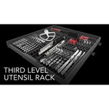 KITCHENAID  Third Level Utensil Rack Dishwasher with 30+ Total Wash Jets, 39 dBA - Stainless Steel with PrintShield™ Finish (KDTE204KPS)