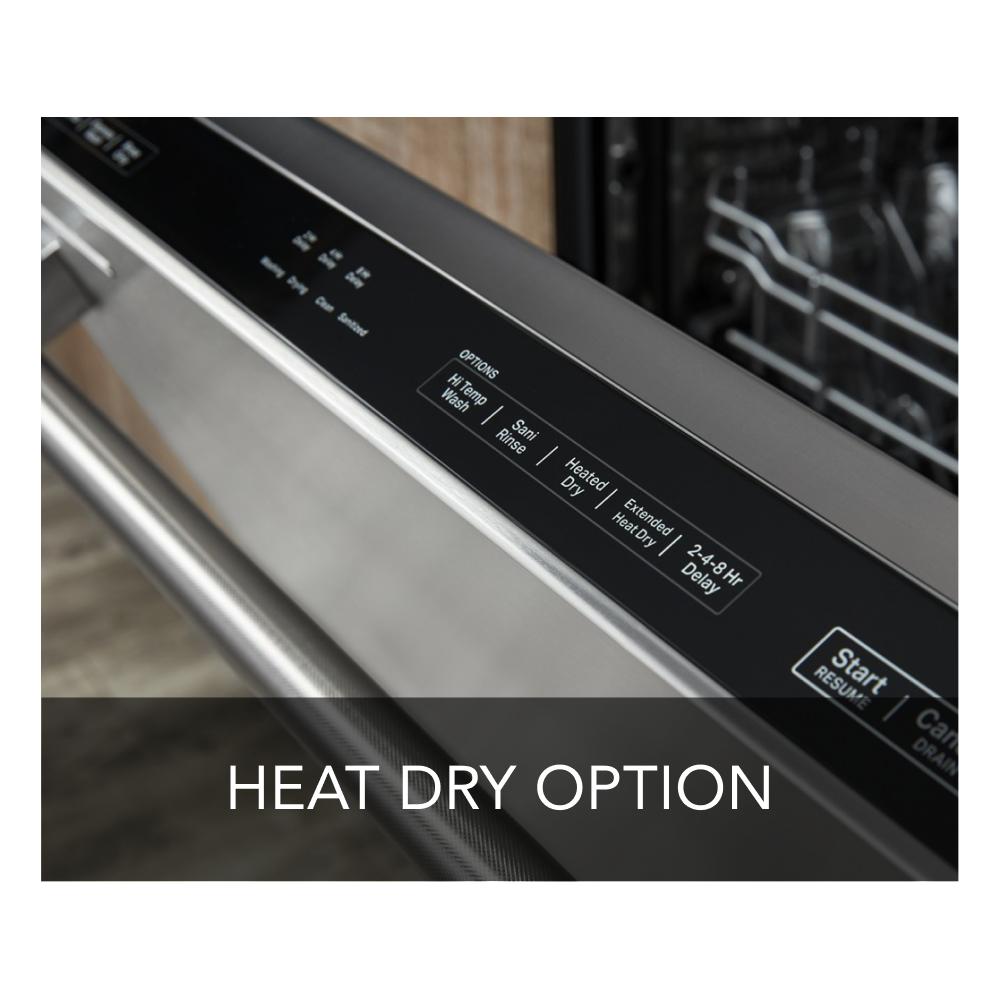 KITCHENAID  Third Level Utensil Rack Dishwasher with 30+ Total Wash Jets, 39 dBA - Stainless Steel with PrintShield™ Finish (KDTE204KPS)