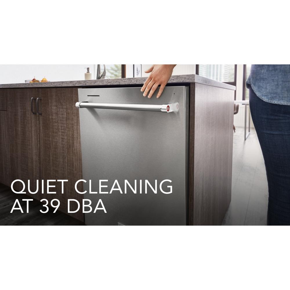 KITCHENAID  Third Level Utensil Rack Dishwasher with 30+ Total Wash Jets, 39 dBA - Stainless Steel with PrintShield™ Finish (KDTE204KPS)