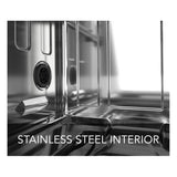 KITCHENAID  Third Level Utensil Rack Dishwasher with 30+ Total Wash Jets, 39 dBA - Stainless Steel with PrintShield™ Finish (KDTE204KPS)
