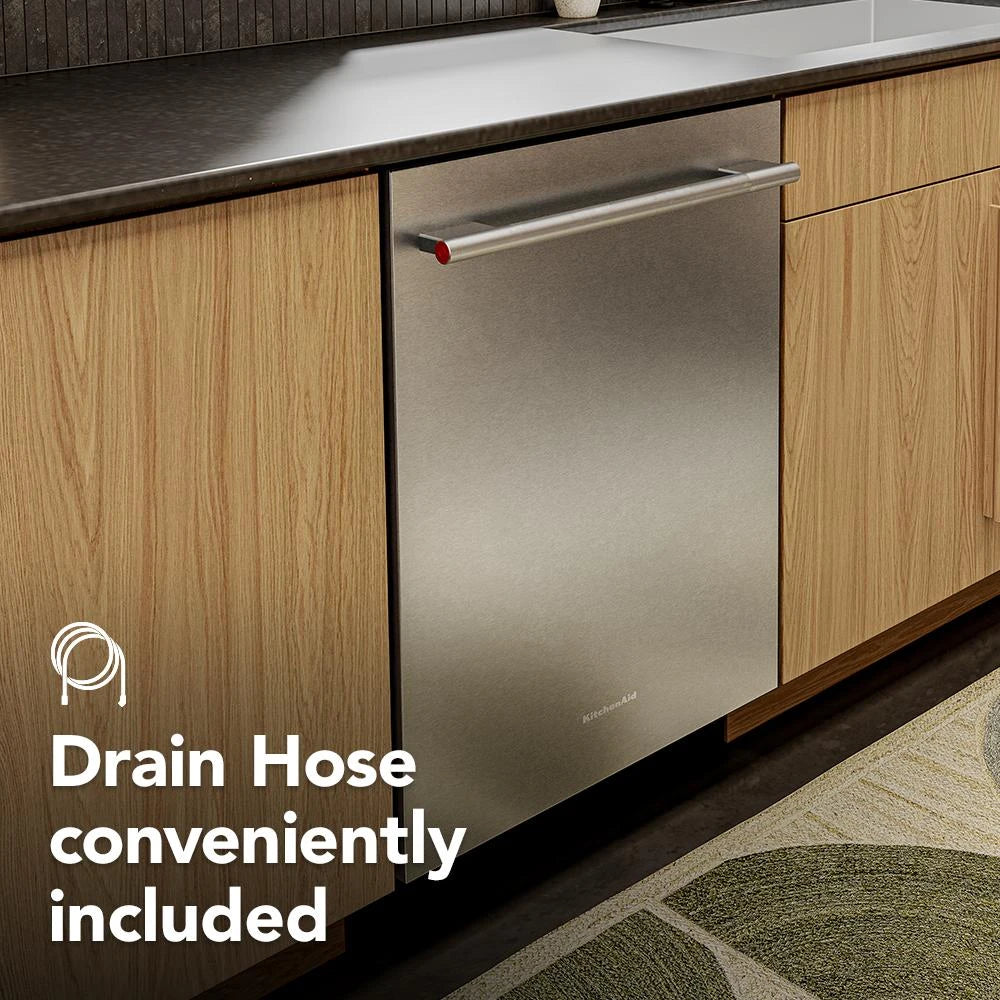KITCHENAID  Third Level Utensil Rack Dishwasher with 30+ Total Wash Jets, 39 dBA - Stainless Steel with PrintShield™ Finish (KDTE204KPS)