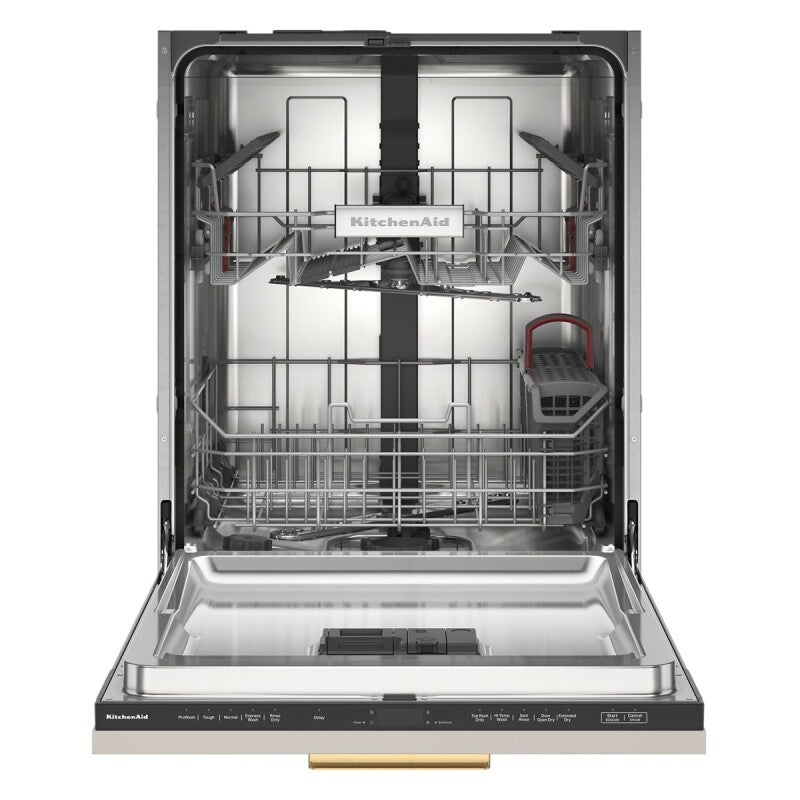 KITCHENAID 44 dBA Two-Rack Flush Dishwasher with Door-Open Dry System - Panel Ready (KDTF324PPA)