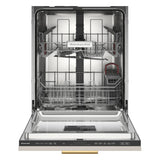 KITCHENAID 44 dBA Two-Rack Flush Dishwasher with Door-Open Dry System - Panel Ready (KDTF324PPA)