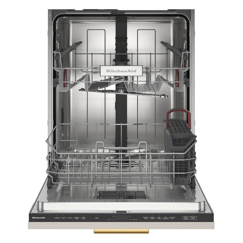 KITCHENAID 44 dBA Two-Rack Flush Dishwasher with Door-Open Dry System - Panel Ready (KDTF324PPA)