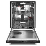 KITCHENAID 44 dBA Dishwasher in PrintShield Finish with FreeFlex™ Third Rack - Black Stainless Steel with PrintShield™ Finish (KDTM604KBS)