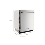 KITCHENAID 44 dBA Dishwasher in PrintShield Finish with FreeFlex™ Third Rack - Stainless Steel with PrintShield™ Finish (KDTM604KPS)