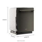 KITCHENAID  360° Max Jets™ Third Rack Dishwasher with Advanced ProDry™ System, 44 dBA - Black Ore (KDTS624SBE)