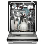 KITCHENAID  360° Max Jets™ Third Rack Dishwasher with Advanced ProDry™ System, 44 dBA - PrintShield Stainless (KDTS624SPS)