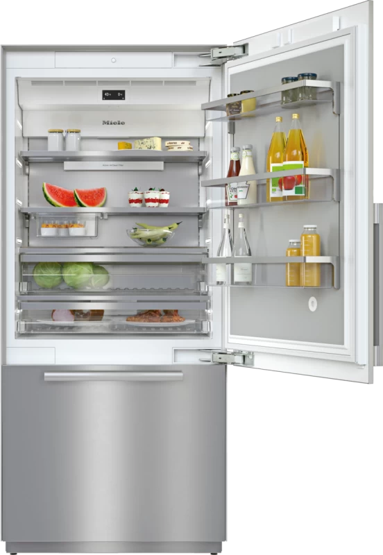 Miele MasterCool fridge?freezer For high-end design and?technology on a large scale. - Stainless steel/CleanSteel (KF2902SF)