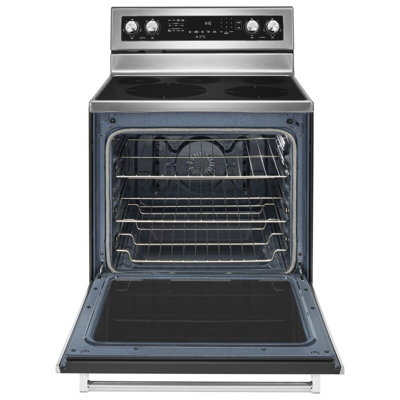 KITCHENAID 30" 5-Element Electric Convection Range - Stainless Steel (KFEG500ESS)