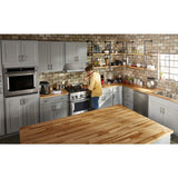 KitchenAid 30'' Smart Commercial-Style Gas Range with 4 Burners - Stainless Steel (KFGC500JSS)