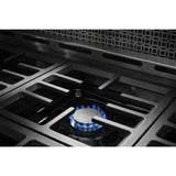KitchenAid  36" Smart Commercial-Style Gas Range with 6 Burners - Stainless Steel (KFGC506JSS)